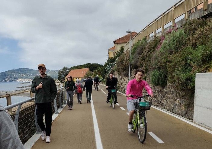 Viaggio nel nuovo tratto di pista ciclabile Andora–Diano Marina (Video)