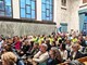 Il pubblico della presentazione del bilancio di metà mandato Il pubblico della presentazione del bilancio di metà mandato