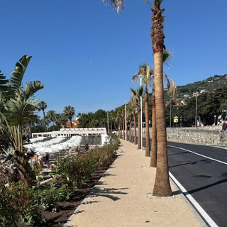 Imperia, lavori completati al Prino: riapre la passeggiata a mare di via Lamboglia