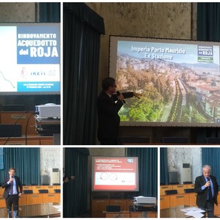 Imperia: presentato il progetto del primo lotto del nuovo acquedotto, Scajola "Problema idrico in provincia enorme" (foto e video) Imperia: presentato il progetto del primo lotto del nuovo acquedotto, Scajola "Problema idrico in provincia enorme" (foto e video)