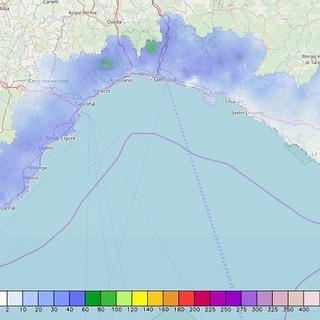 Maltempo: Arpal fissa allerta meteo nel Ponente Ligure fino alle 16 di questo pomeriggio, miglioramento fino a sabato