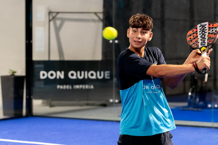Pietro Giovannini, talento imperiese del padel a Roma per la finale del Campionato Italiano di Serie A