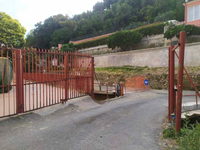 La frazione di Oliveto interessata dai lavori la scorsa estate La frazione di Oliveto interessata dai lavori la scorsa estate