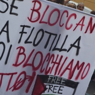 Mobilitazione a Imperia per la Global Sumud Flotilla