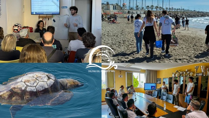 Un nuovo progetto dei Delfini del ponente per la salvaguardia delle tartarughe marine Un nuovo progetto dei Delfini del ponente per la salvaguardia delle tartarughe marine