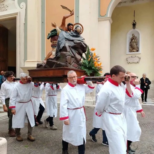 A Pontedassio la processione di San Pietro da Verona Martire (foto) A Pontedassio la processione di San Pietro da Verona Martire (foto)