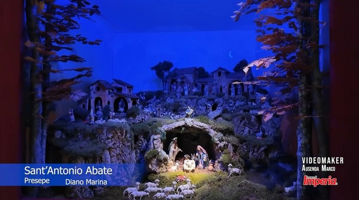 Il viaggio de La Voce nei presepi del territorio fa tappa a Diano Marina (Video)