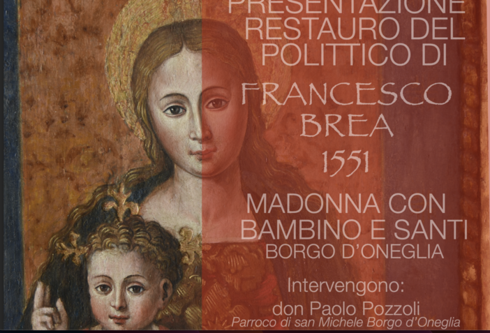 Restauro del Polittico "La Madonna col Bambino e Santi", sabato 29 luglio la presentazione Restauro del Polittico "La Madonna col Bambino e Santi", sabato 29 luglio la presentazione