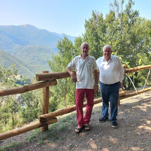 A Pornassio aperta la strada pedonale per il Santuario della Madonna della Ciazza A Pornassio aperta la strada pedonale per il Santuario della Madonna della Ciazza