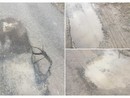 LA DENUNCIA. Una perdita che scava da due mesi: strada a rischio in Regione Panegai