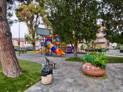 A Diano Marina al via il restyling dei parchi gioco cittadini