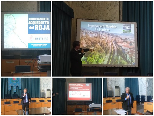 Imperia: presentato il progetto del primo lotto del nuovo acquedotto, Scajola "Problema idrico in provincia enorme" (foto e video) Imperia: presentato il progetto del primo lotto del nuovo acquedotto, Scajola "Problema idrico in provincia enorme" (foto e video)