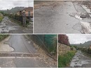 Entroterra di Porto Maurizio disastro post-pioggia tra Bastera, Montegrazie via Dolcedo e Strada Ciosa
