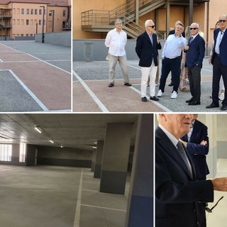 Inaugurati i nuovi parcheggi della scuola di piazza Calvi: due aree di sosta, una superiore da 41 posti e una inferiore da 17 Inaugurati i nuovi parcheggi della scuola di piazza Calvi: due aree di sosta, una superiore da 41 posti e una inferiore da 17
