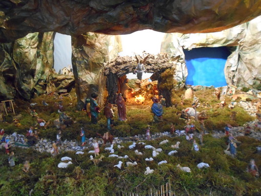 A Borgomaro un presepe come testimonianza di fede