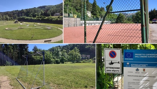 Pornassio inaugura il nuovo Centro Sportivo del Colle di Nava (Video)