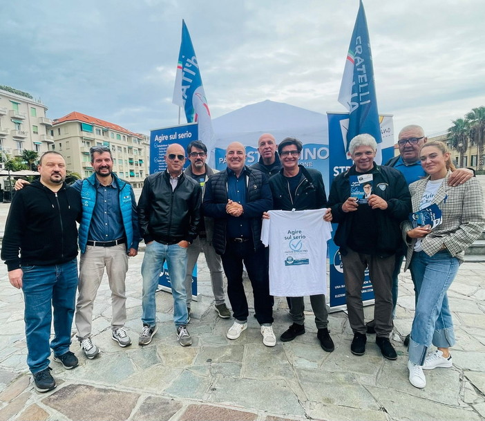 Sanremo, elezioni regionali, Paolo Strescino (FdI): "“Per la città simbolo del turismo della Liguria l'obiettivo è quello di farla uscire dalla trappola dei collegamenti inefficaci" Sanremo, elezioni regionali, Paolo Strescino (FdI): "“Per la città simbolo del turismo della Liguria l'obiettivo è quello di farla uscire dalla trappola dei collegamenti inefficaci"