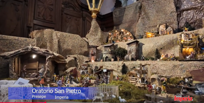 Il presepe tradizionale dell’Oratorio di San Pietro Apostolo al Parasio si rinnova  (Video)