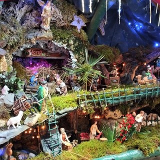 La magia del presepe in val Prino, a Tavole in Borgata Ciappa (video)