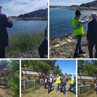 Imperia: ufficiale il via ai lavori della pista ciclabile, Scajola: "Modificato tutto il progetto iniziale" (foto e video) Imperia: ufficiale il via ai lavori della pista ciclabile, Scajola: "Modificato tutto il progetto iniziale" (foto e video)