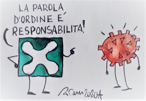 Grazie al virus abbiamo più tempo per leggere, pensare e anche per sorridere Grazie al virus abbiamo più tempo per leggere, pensare e anche per sorridere
