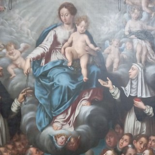 Imperia: domenica prossima, presentazione del restauro del quadro della Madonna del Rosario