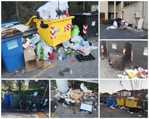 Imperia: se il centro è invaso dai rifiuti non va meglio in periferia. Ecco la situazione da Poggi a Borgo d'Oneglia Imperia: se il centro è invaso dai rifiuti non va meglio in periferia. Ecco la situazione da Poggi a Borgo d'Oneglia