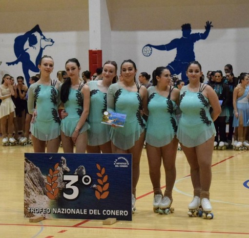 Terzo posto per le atlete della Roller San Bart ASD al Trofeo del Conero Terzo posto per le atlete della Roller San Bart ASD al Trofeo del Conero