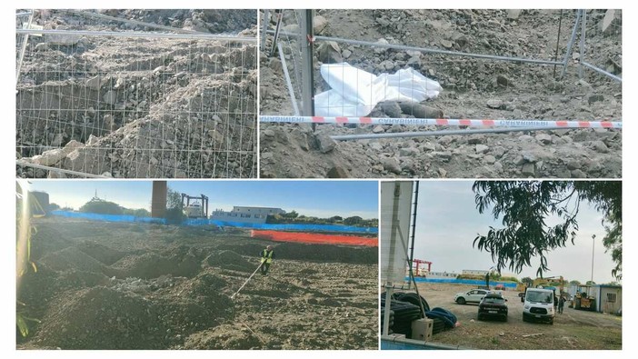 Rimosso il residuato bellico scoperto all'ex Ferriere di Imperia