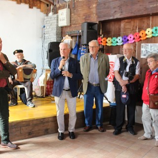 Il presidente della Provincia Claudio Scajola al raduno della comunità brigasca Il presidente della Provincia Claudio Scajola al raduno della comunità brigasca