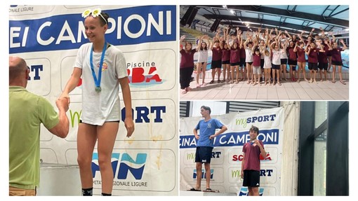 Nuoto, Rari Nantes Raineri Imperia in evidenza alle Finali Regionali Esordienti A