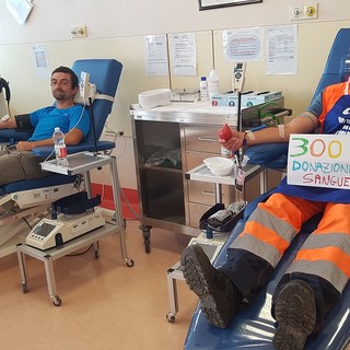 Due cittadini dell'alta valle Arroscia arrivano a 300 donazioni di sangue. Il sindaco di Aquila: &quot;Orgoglioso di avere in valle due persone come loro&quot;