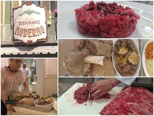 Ristoratori per passione in Carrù: che tripudio il carrello del bollito del Ristorante Moderno! (Foto e Video) Ristoratori per passione in Carrù: che tripudio il carrello del bollito del Ristorante Moderno! (Foto e Video)