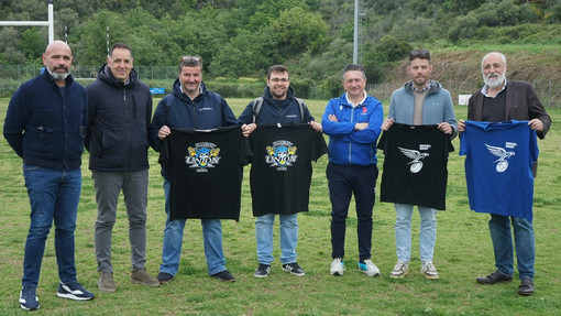 Imperia, al via il cantiere per il nuovo stadio del rugby (foto e video)