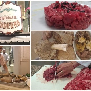 Ristoratori per passione in Carrù: che tripudio il carrello del bollito del Ristorante Moderno! (Foto e Video)