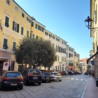 La parte 'bassa' di via Cascione a Porto Maurizio