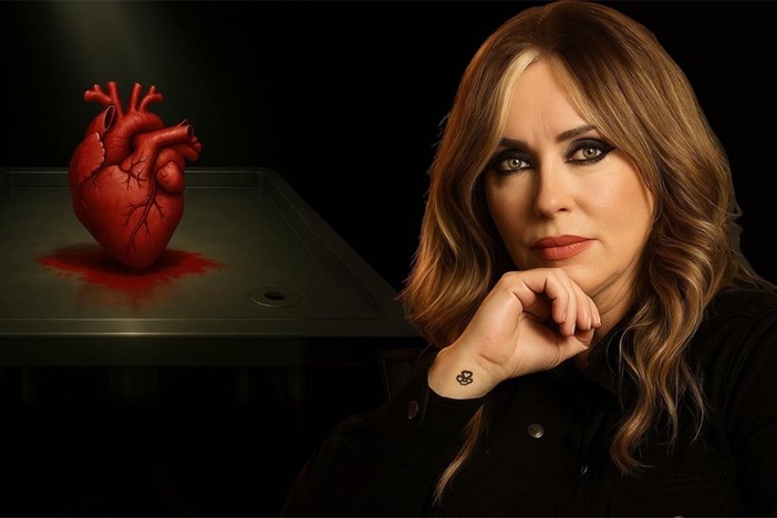 La criminologa Roberta Bruzzone al Teatro Ariston di Sanremo