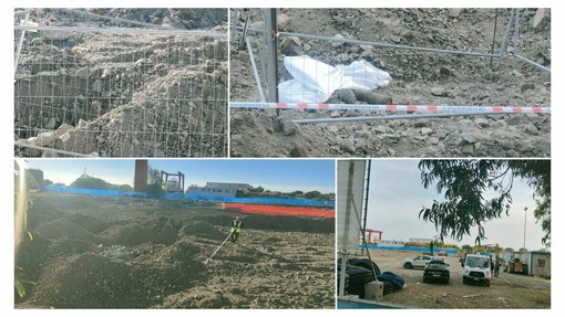 Rimosso il residuato bellico scoperto all'ex Ferriere di Imperia
