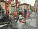 Imperia, ennesima rottura dell'acquedotto: operai a lavoro a Borgo Fondura (foto e video)