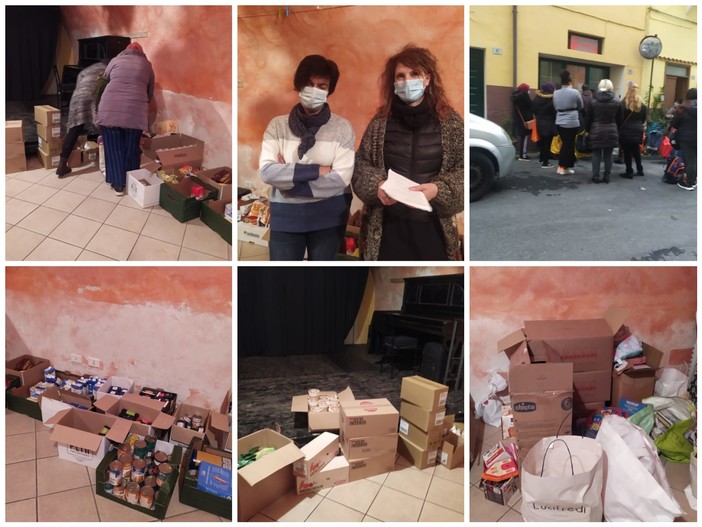 Coronavirus: Imperia Solidale nella distribuzione di alimenti e regali di Natale alle famiglie colpite economicamente dalla pandemia (Foto e Video) Coronavirus: Imperia Solidale nella distribuzione di alimenti e regali di Natale alle famiglie colpite economicamente dalla pandemia (Foto e Video)