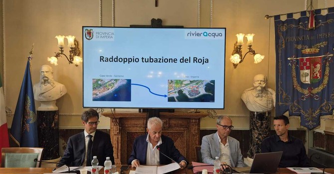 Acquedotto del Roja, 50 milioni per il raddoppio sulla Ciclabile tra Sanremo e Imperia: lavori al via nel 2027