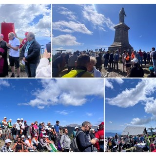 Monte Saccarello in festa, l’abbraccio del Cristo Redentore unisce fede, storia e ambiente