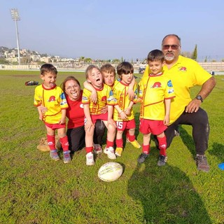 I piccoli Reds protagonisti al Festival del rugby di Sanremo