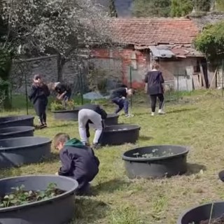L’orto rinasce grazie ai ragazzi, un progetto di educazione ambientale a Pieve di Teco