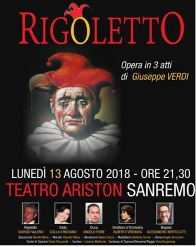 Il 'Rigoletto' al Teatro Ariston di Sanremo
