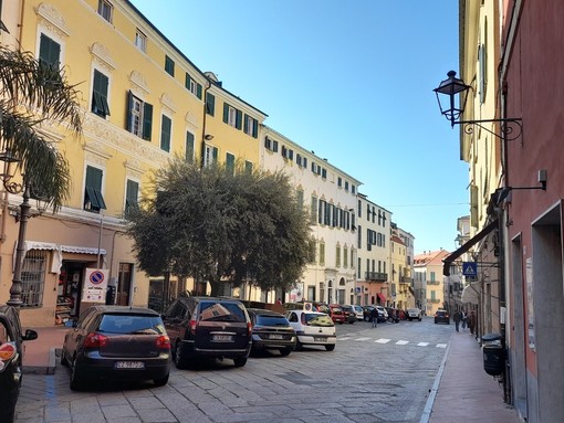 La parte 'bassa' di via Cascione a Porto Maurizio