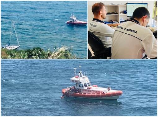Barca a vela in avaria tra Borgo Prino e San Lorenzo al Mare: salvate due persone dalla Guardia Costiera Barca a vela in avaria tra Borgo Prino e San Lorenzo al Mare: salvate due persone dalla Guardia Costiera