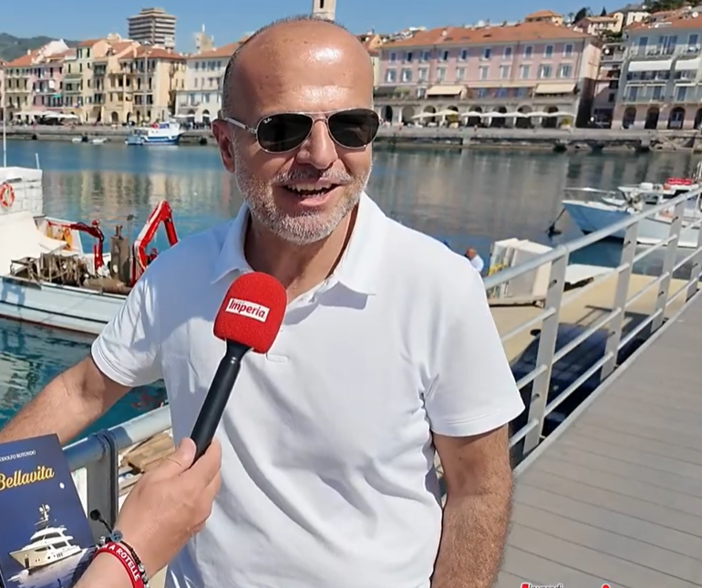 Rodolfo Rotondo presenta “Bellavita”, il nuovo giallo ambientato a Imperia con Romeo Robutti (Video)