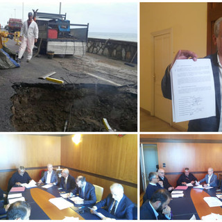 Imperia: il tubo del Roja bis passerà sotto l'ex sedime ferroviario. Raggiunto l'accordo tra i sindaci (Foto e Video) Imperia: il tubo del Roja bis passerà sotto l'ex sedime ferroviario. Raggiunto l'accordo tra i sindaci (Foto e Video)