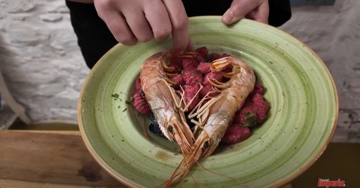 Un San Valentino gourmet, l'Oliva Pazza di Cipressa propone un piatto indimenticabile (video)